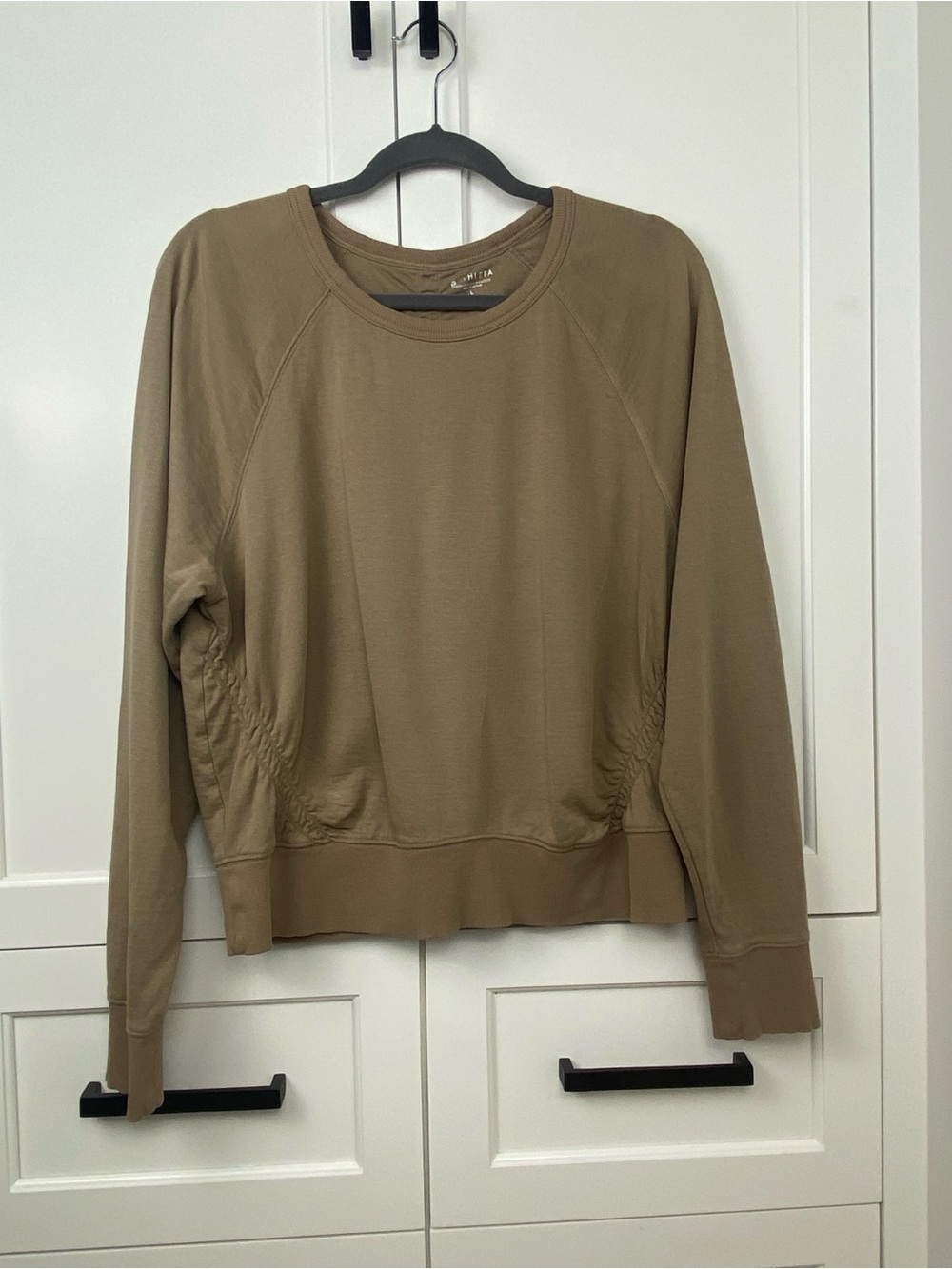 Athleta Olive Green Pullover Sweatshirt